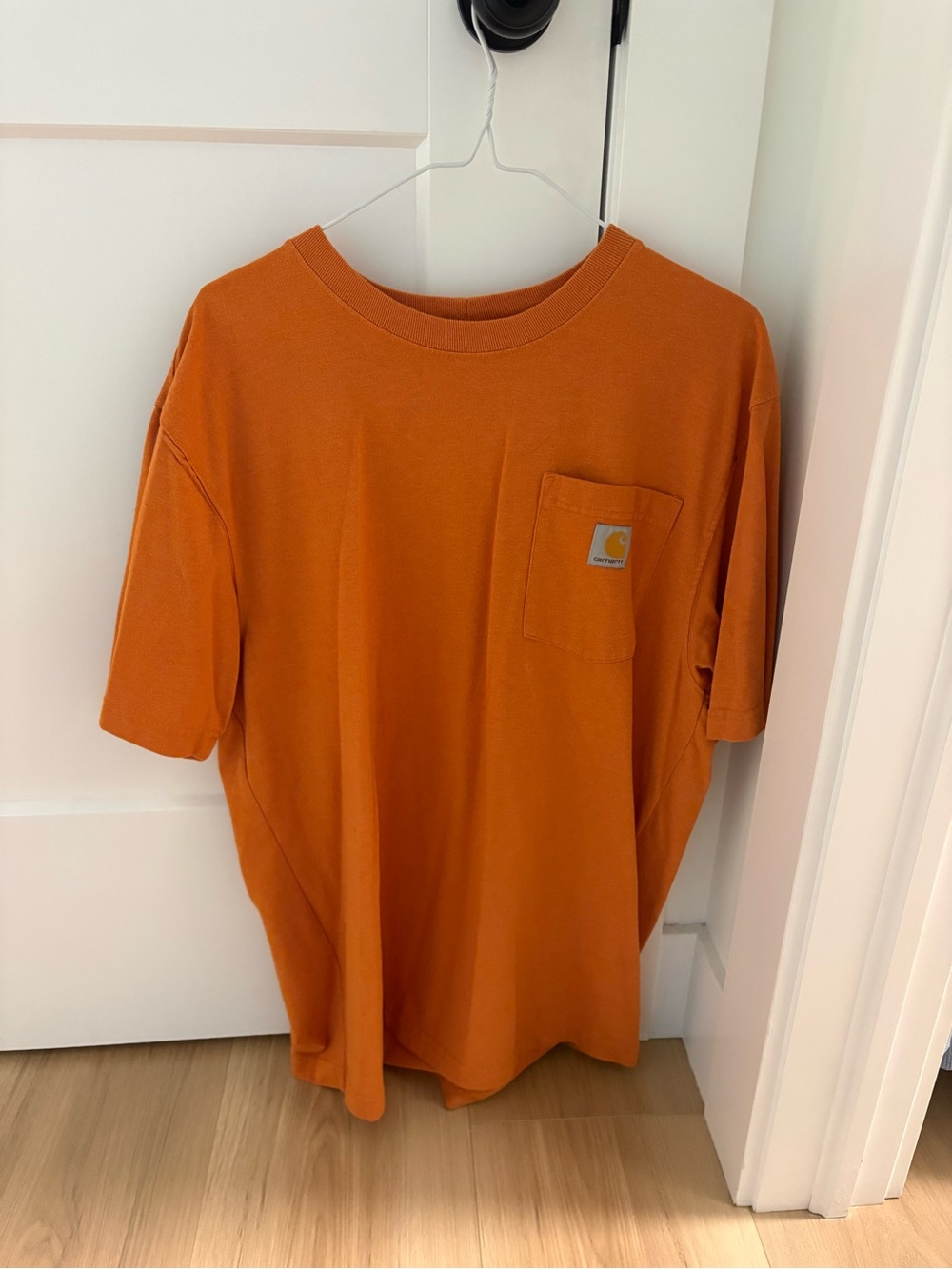 Carhartt Orange Short-Sleeve Pocket Tee
